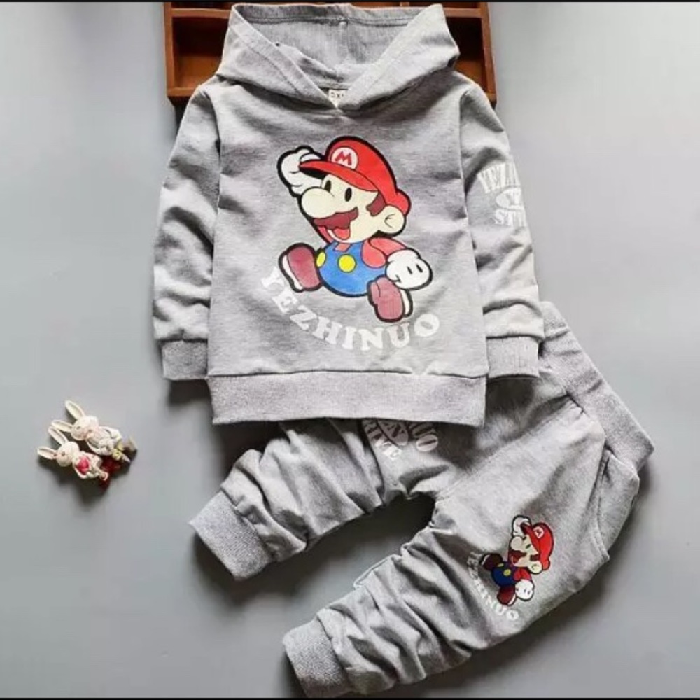 Super Mario Bros hoodie and pants